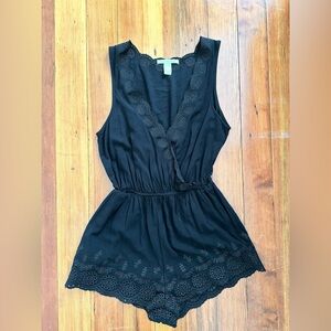 Forever 21 Embroidered Romper